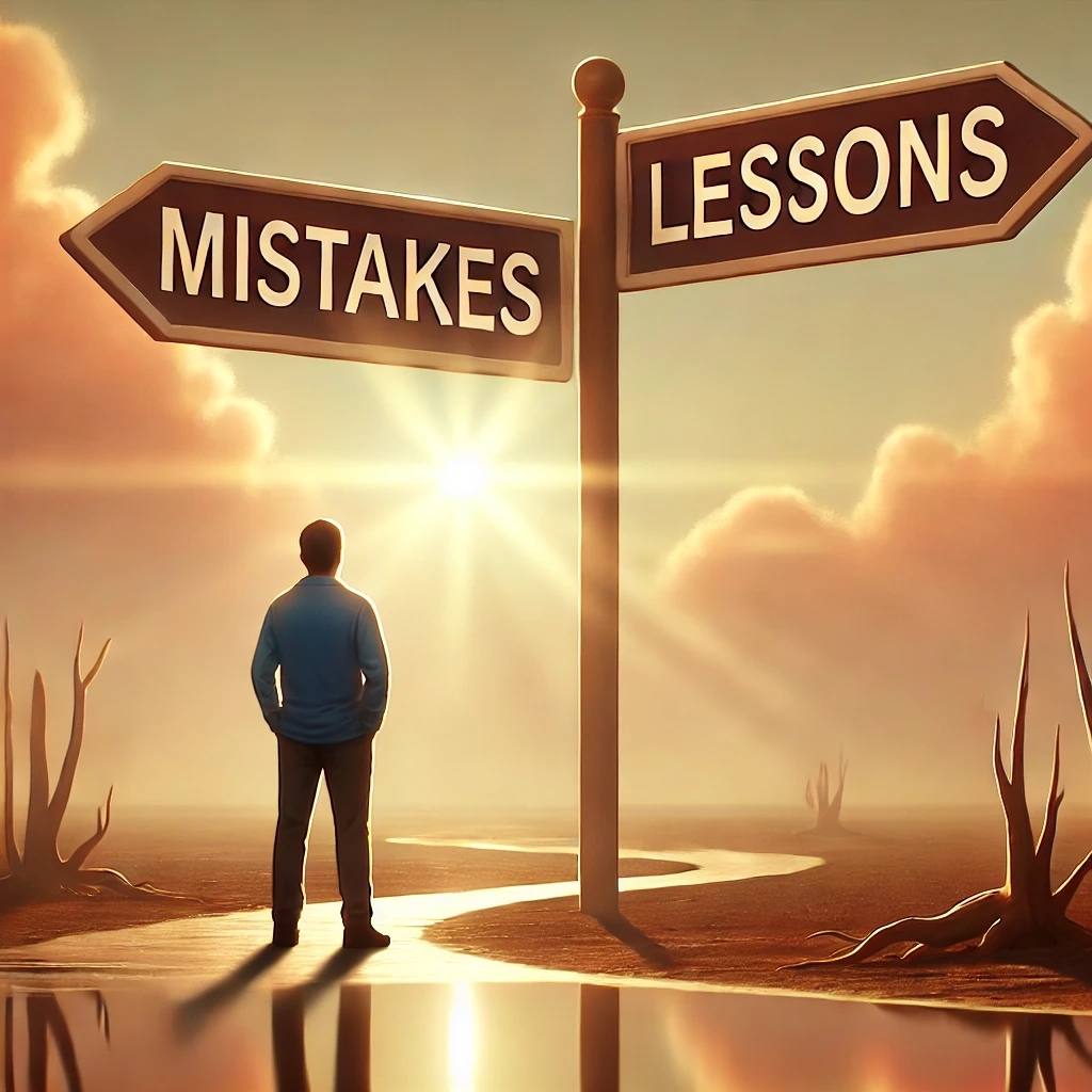 make a mistake