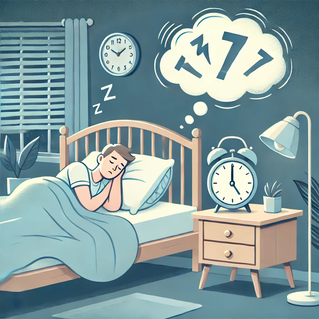 The alarm rang at 5 AM